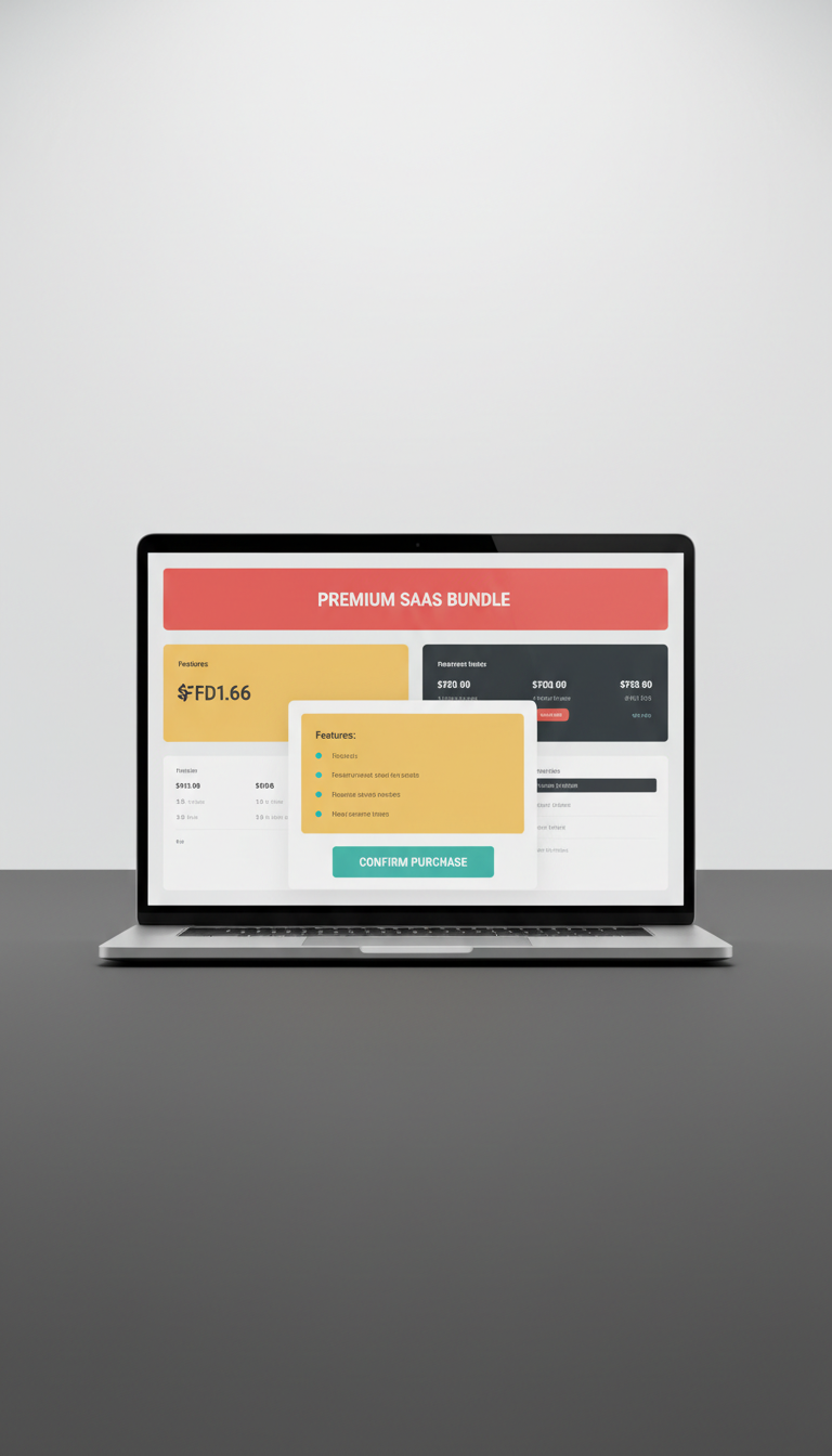 Streamlined SaaS Bundle Checkout Flow